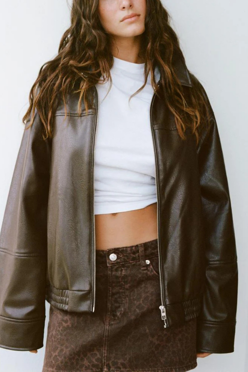 BOMBERJACKE IN PREMIUM-LEDEROPTIK