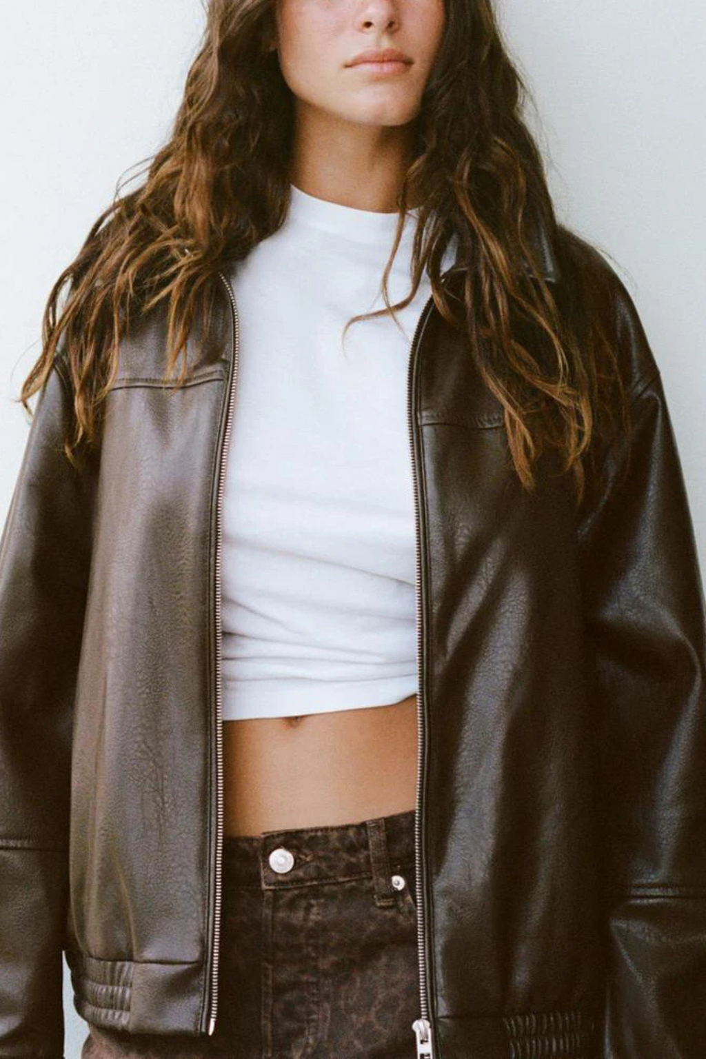 BOMBERJACKE IN PREMIUM-LEDEROPTIK