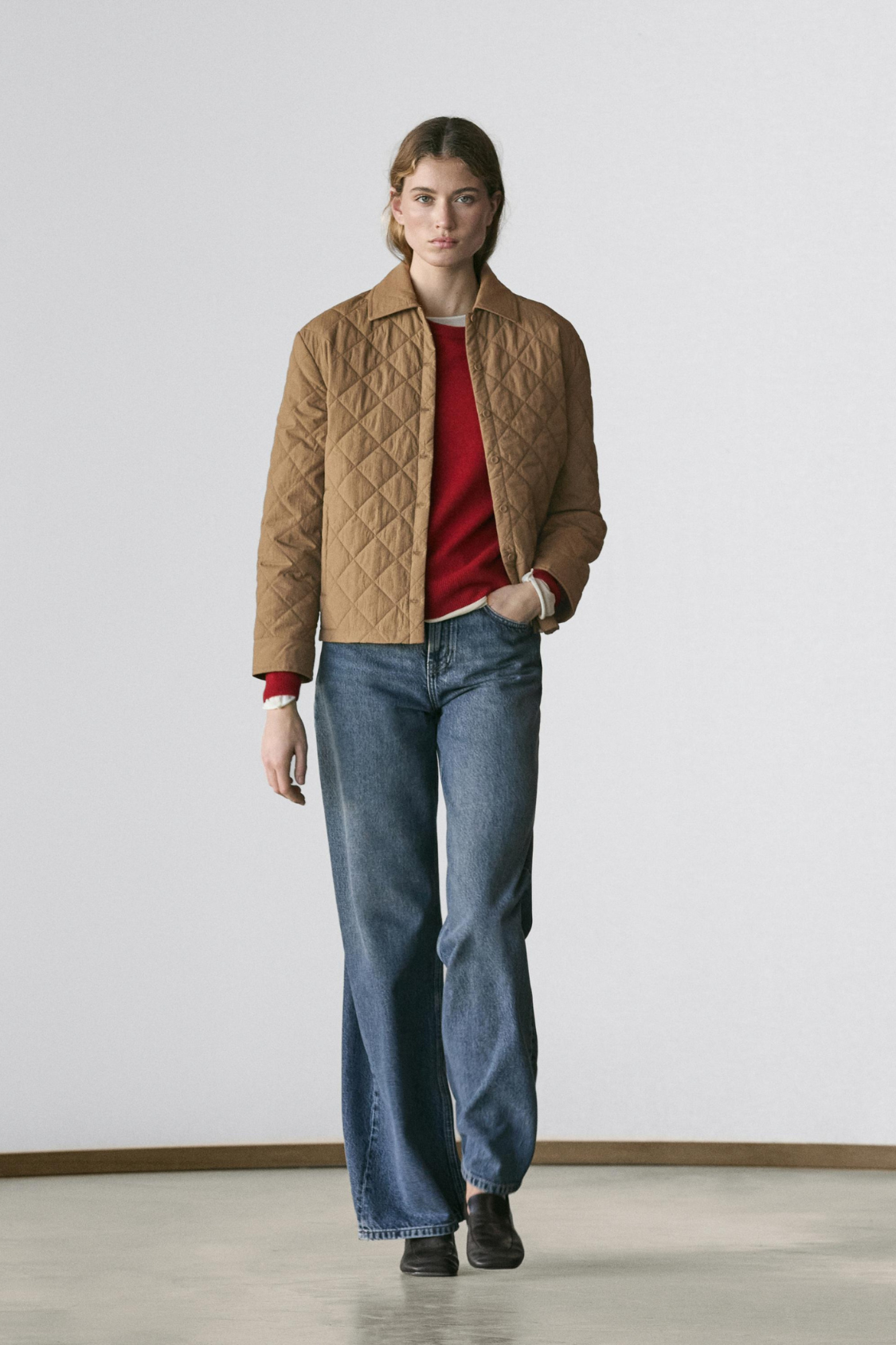 VESTE MATELASSÉE COURTE ET LÉGÈRE