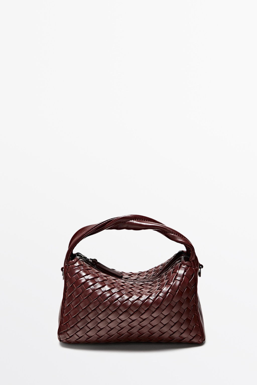 MINI-SAC TRESSÉ EN CUIR NAPPA