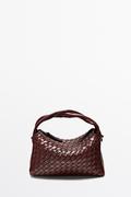 MINI-SAC TRESSÉ EN CUIR NAPPA