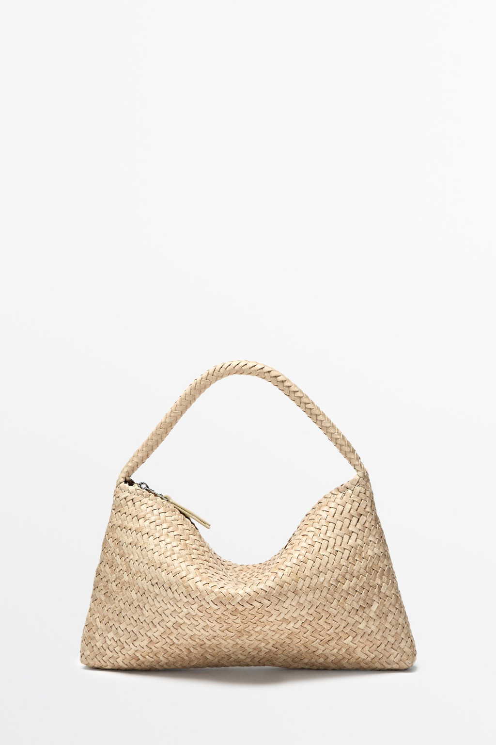 PETIT SAC PORTÉ ÉPAULE EN CUIR TRESSÉ