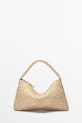 PETIT SAC PORTÉ ÉPAULE EN CUIR TRESSÉ