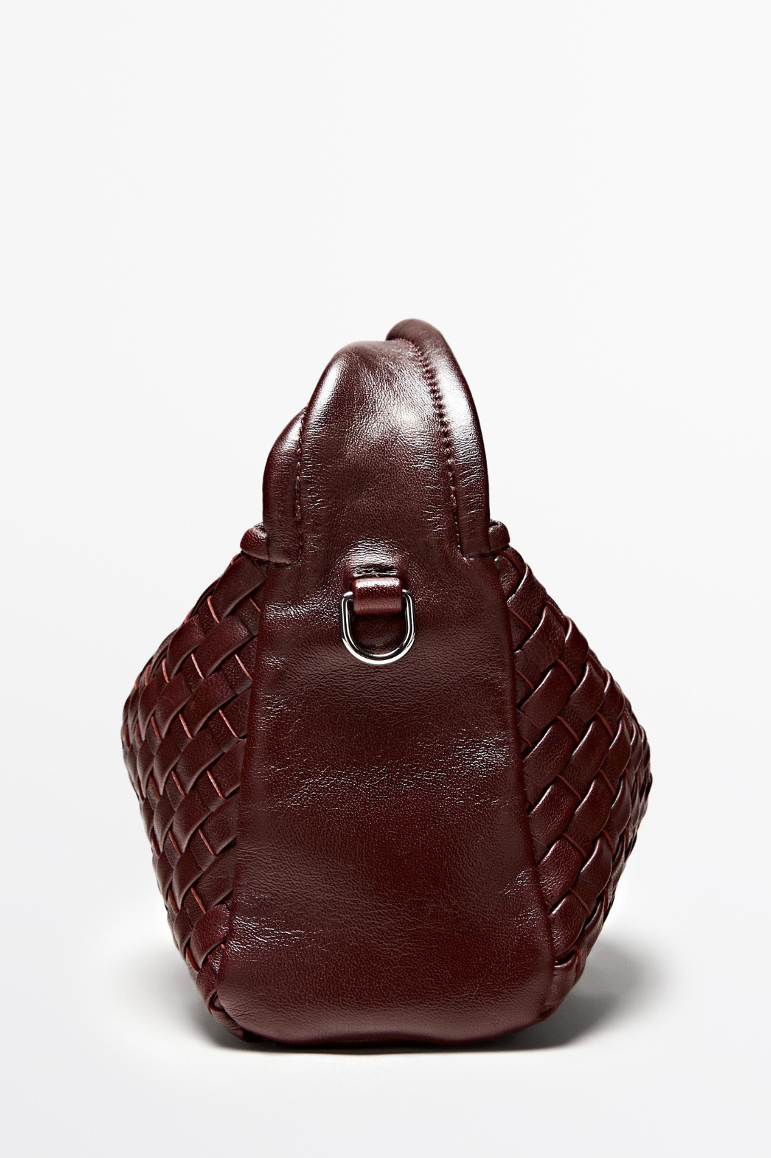 MINI-SAC TRESSÉ EN CUIR NAPPA