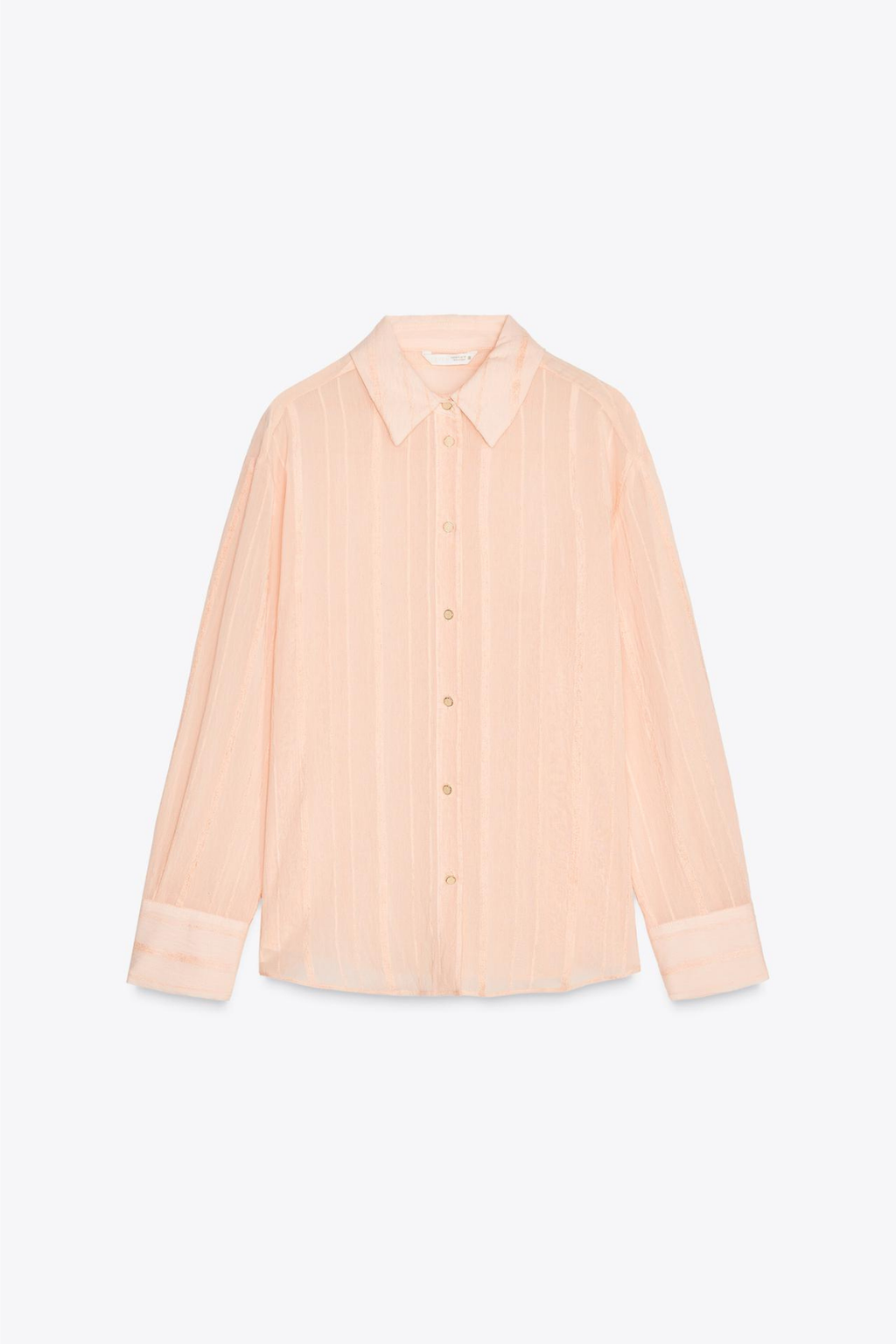 STRIPED BLOUSE PFIRSICH