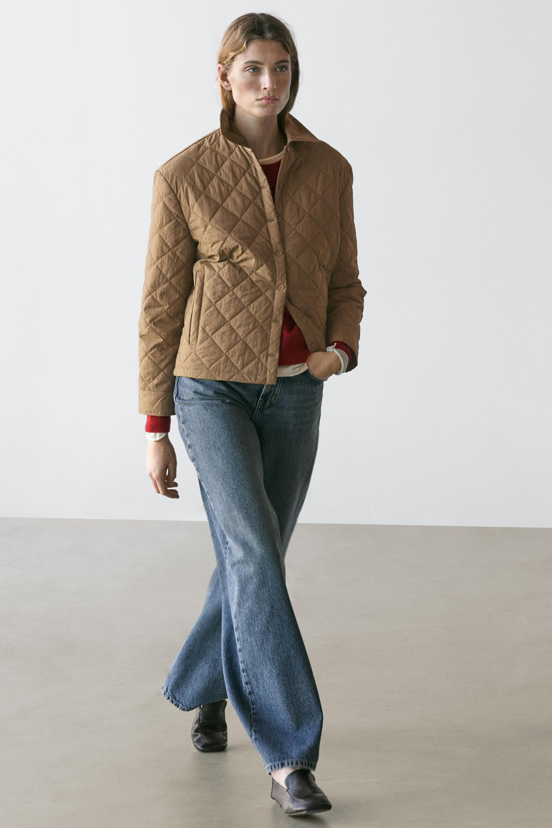 VESTE MATELASSÉE COURTE ET LÉGÈRE