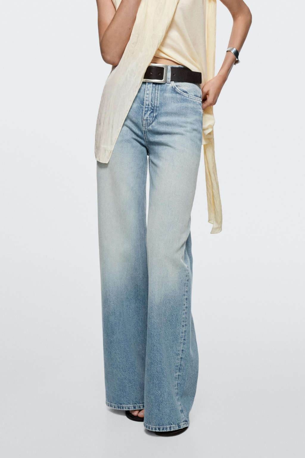 JEAN WIDE LEG TAILLE HAUTE