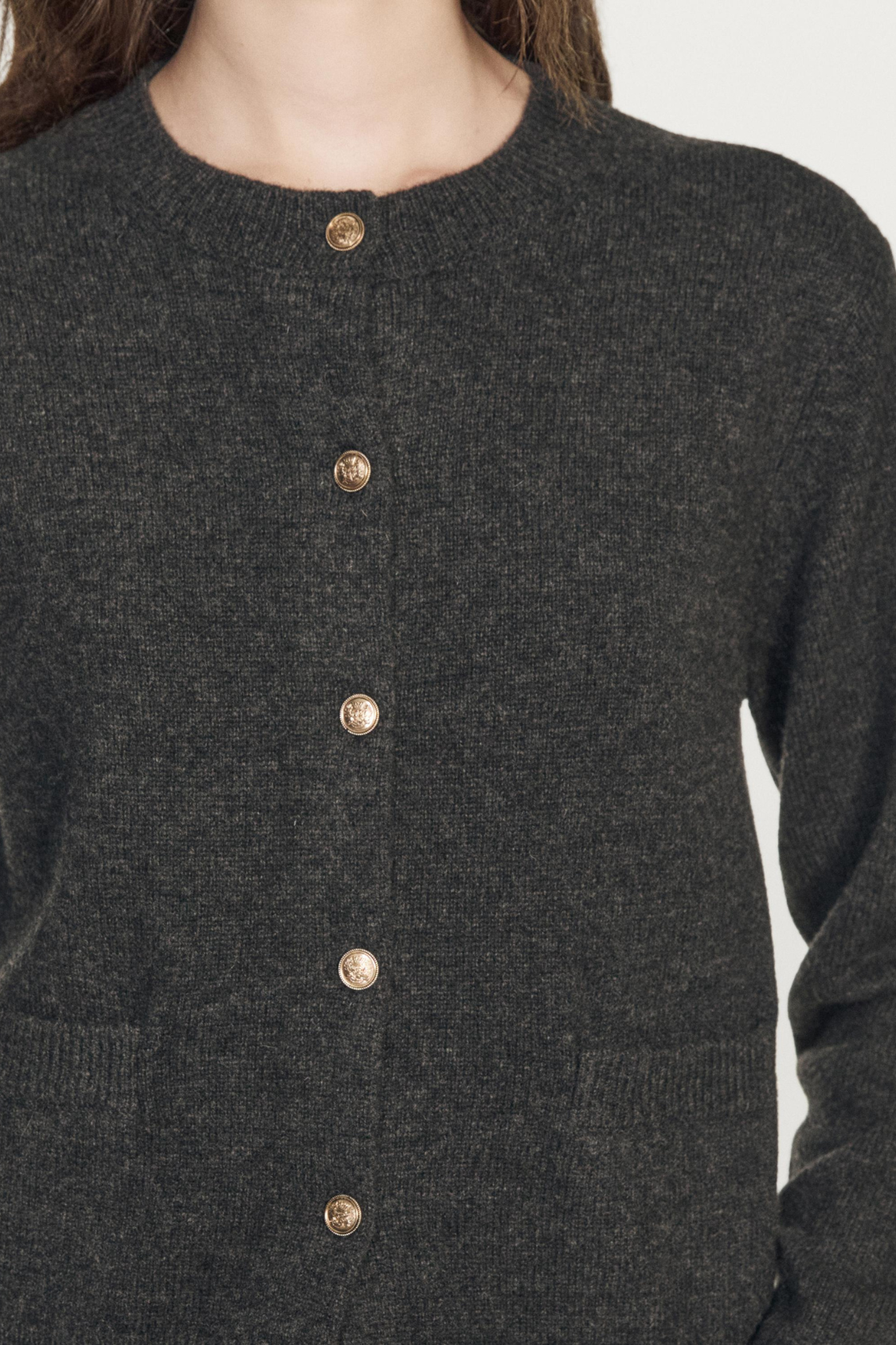 CARDIGAN BOUTONS DORÉS