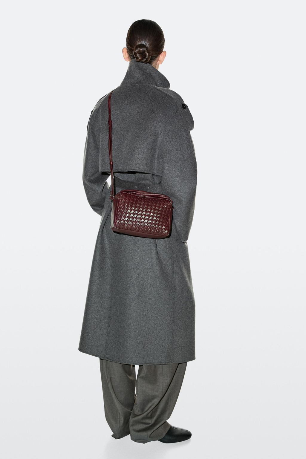 MINI-SAC TRESSÉ EN CUIR NAPPA