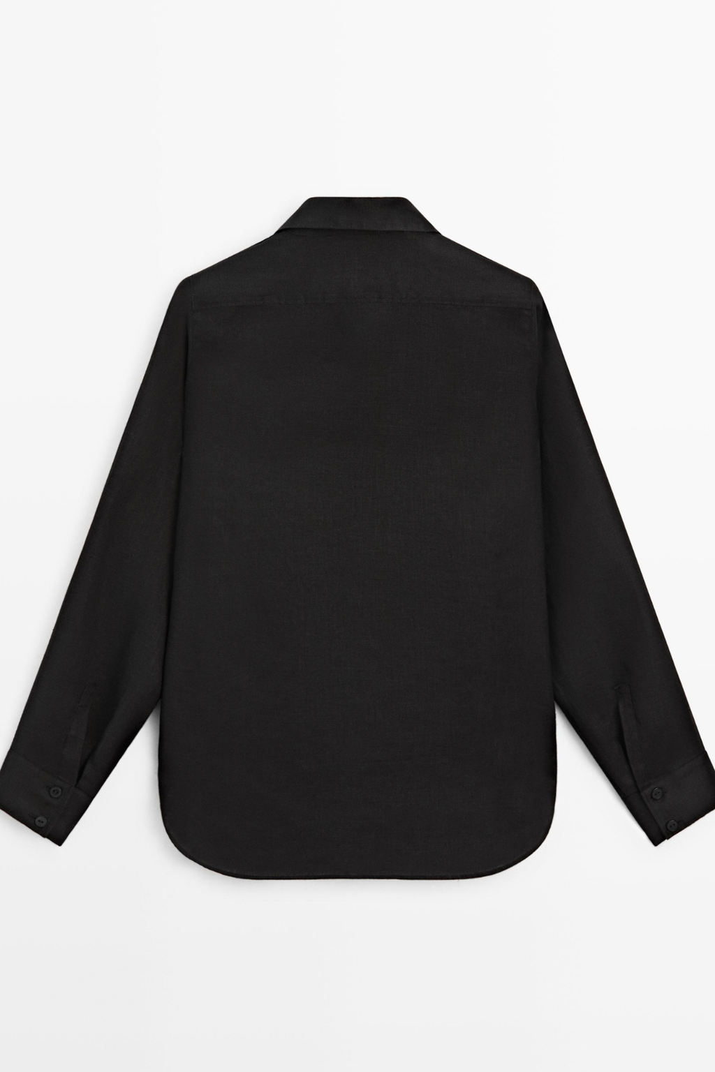CHEMISE FLUIDE 100 % LIN NOIR