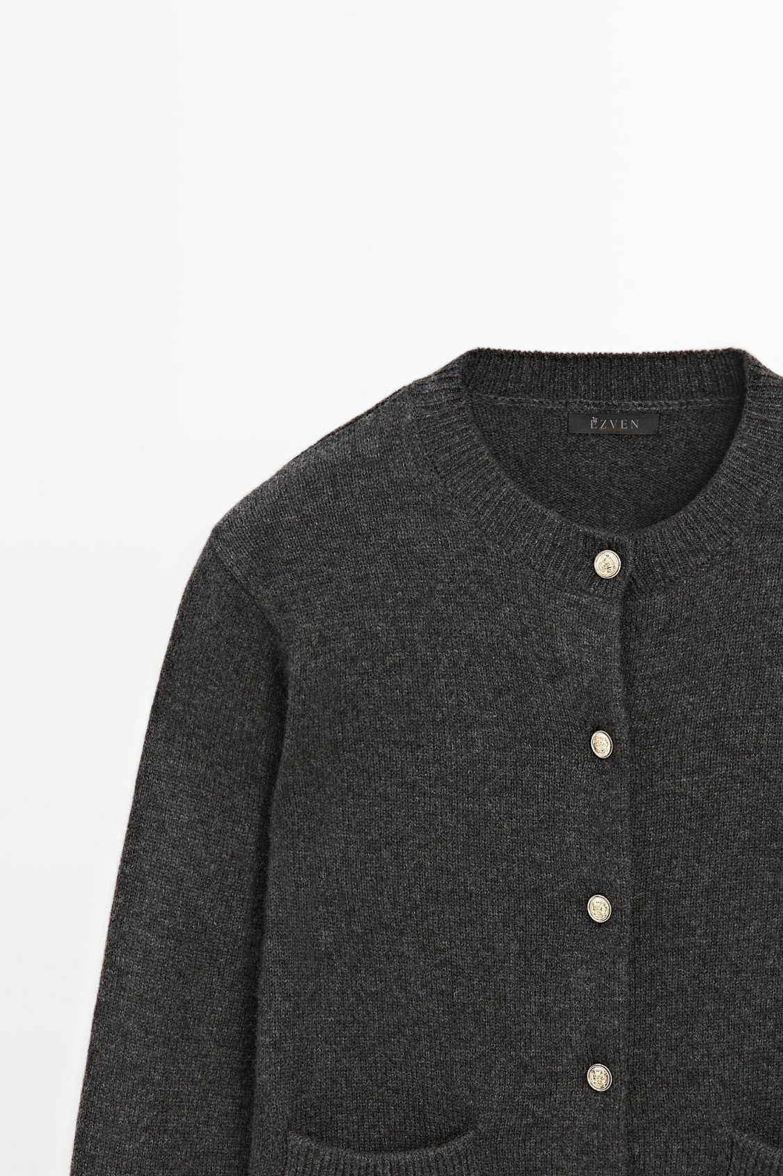 CARDIGAN BOUTONS DORÉS