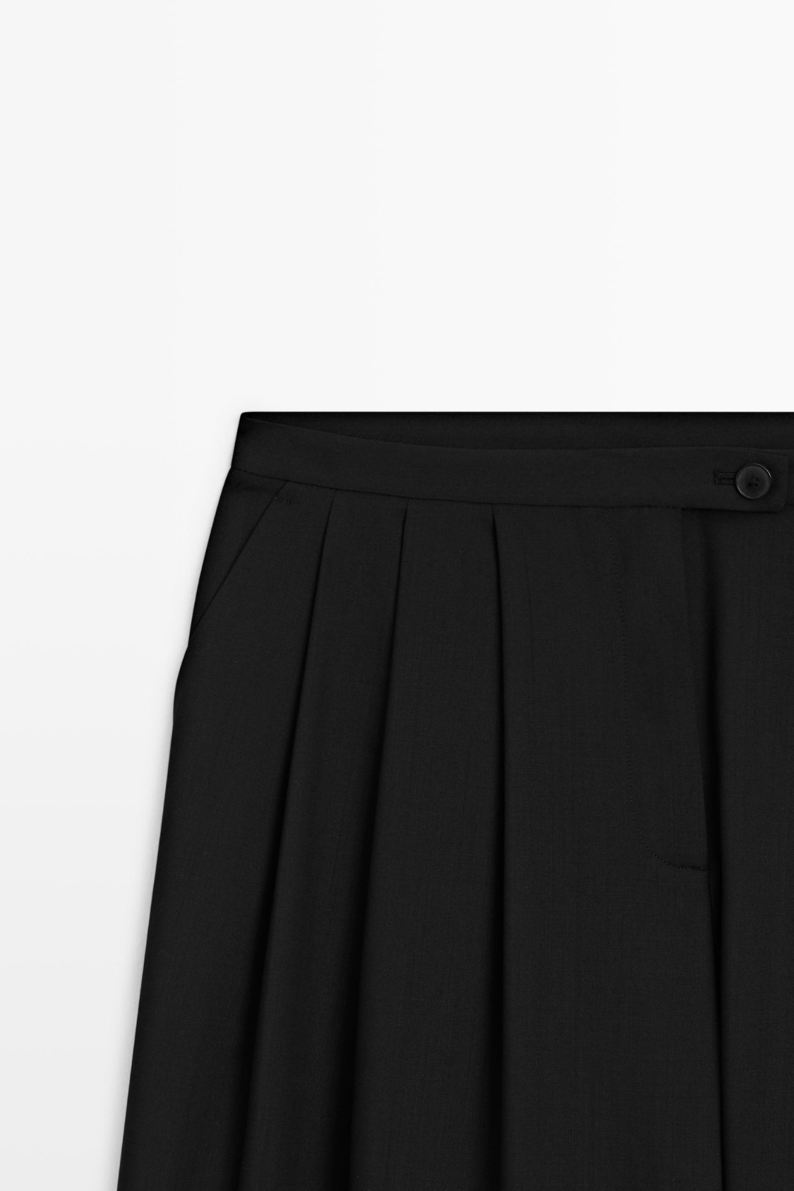 PANTALON FLUIDE À PINCES