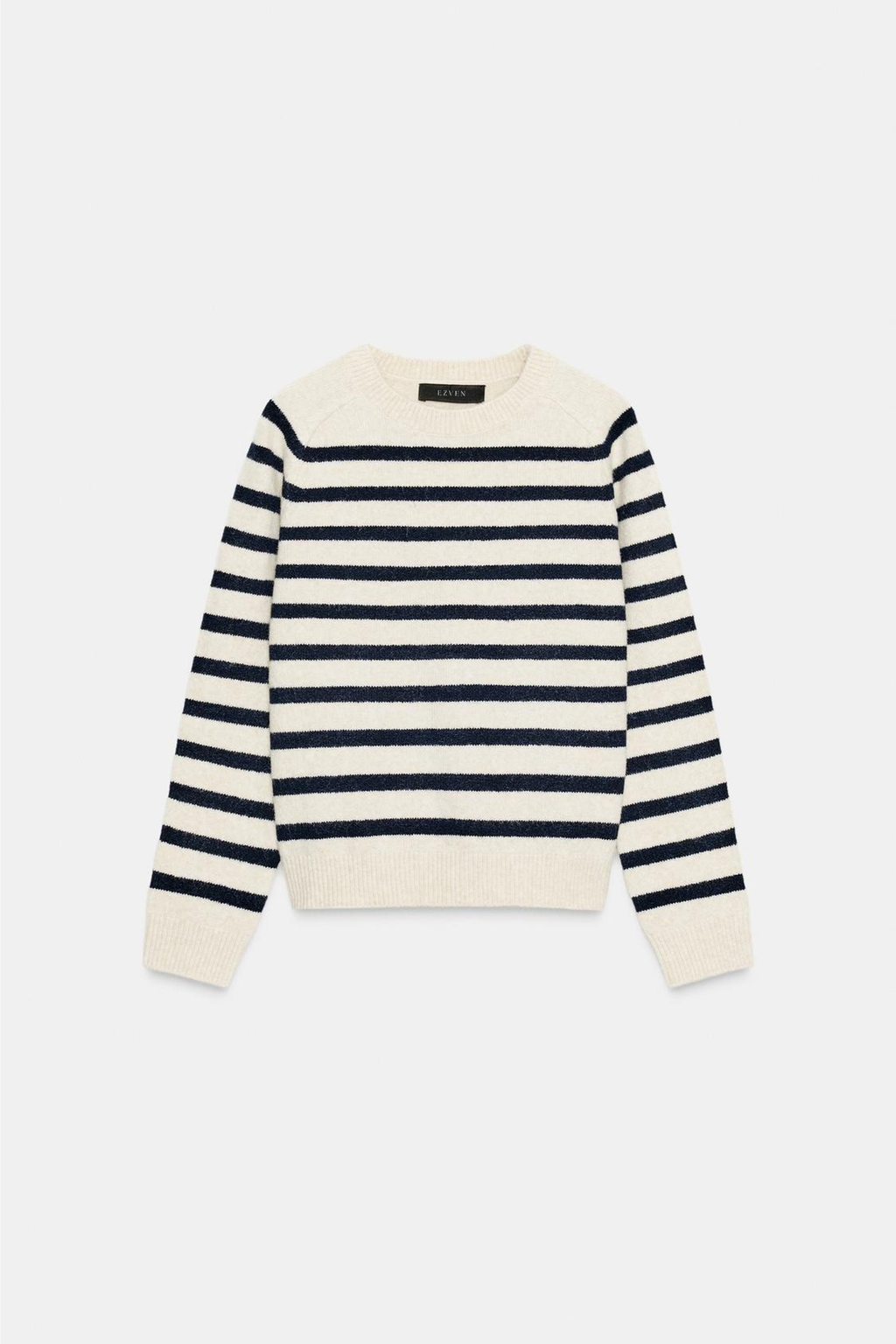 PULL EN MAILLE À RAYURES