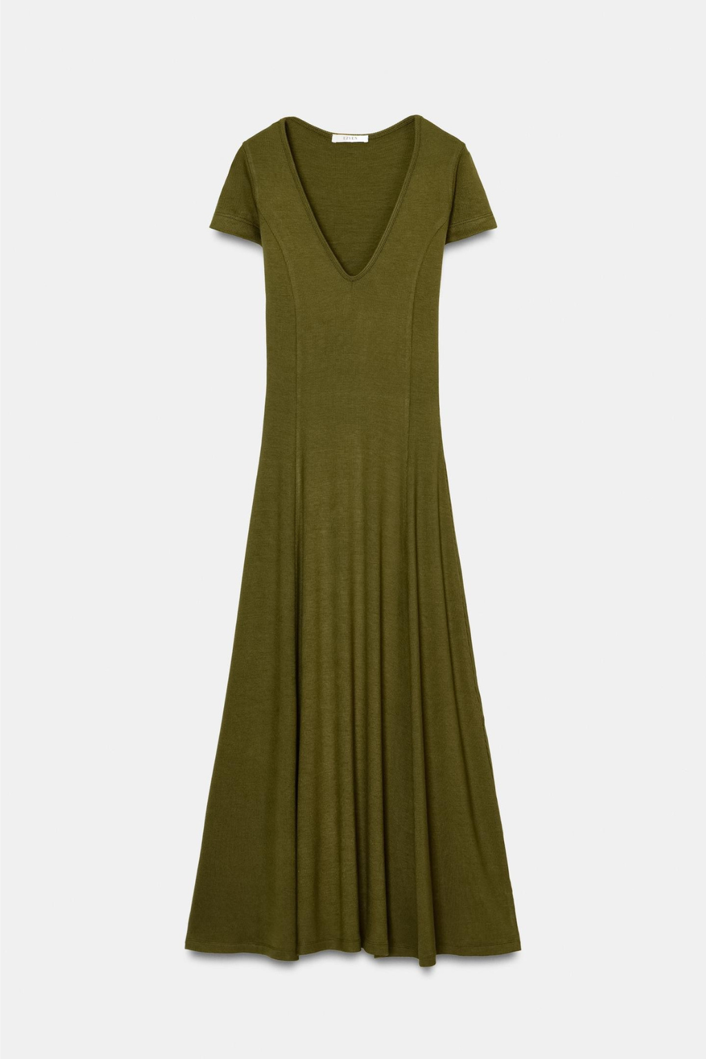 ROBE LONGUE CÔTELÉE