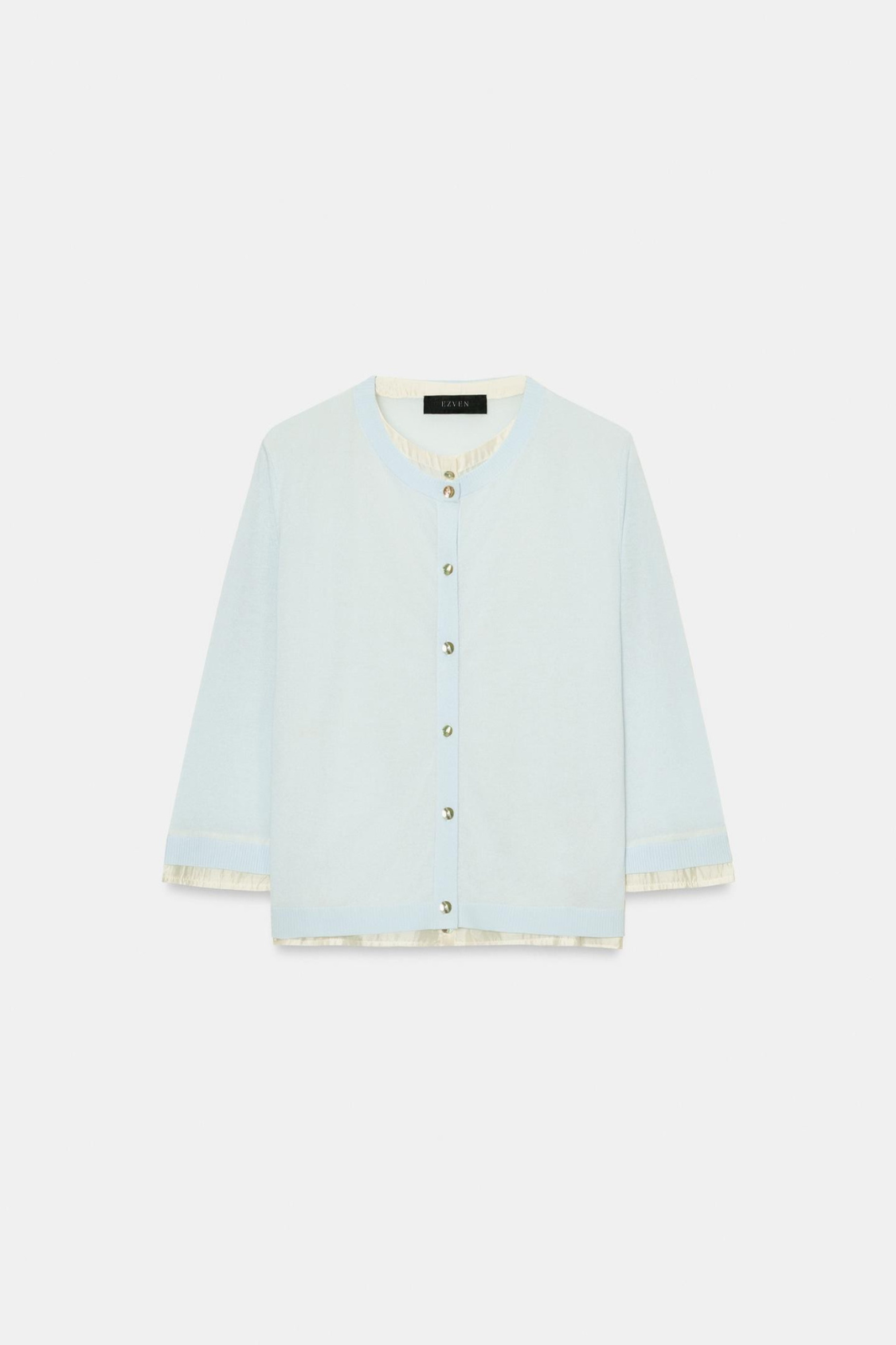 VESTE EN MAILLE COMBINÉE