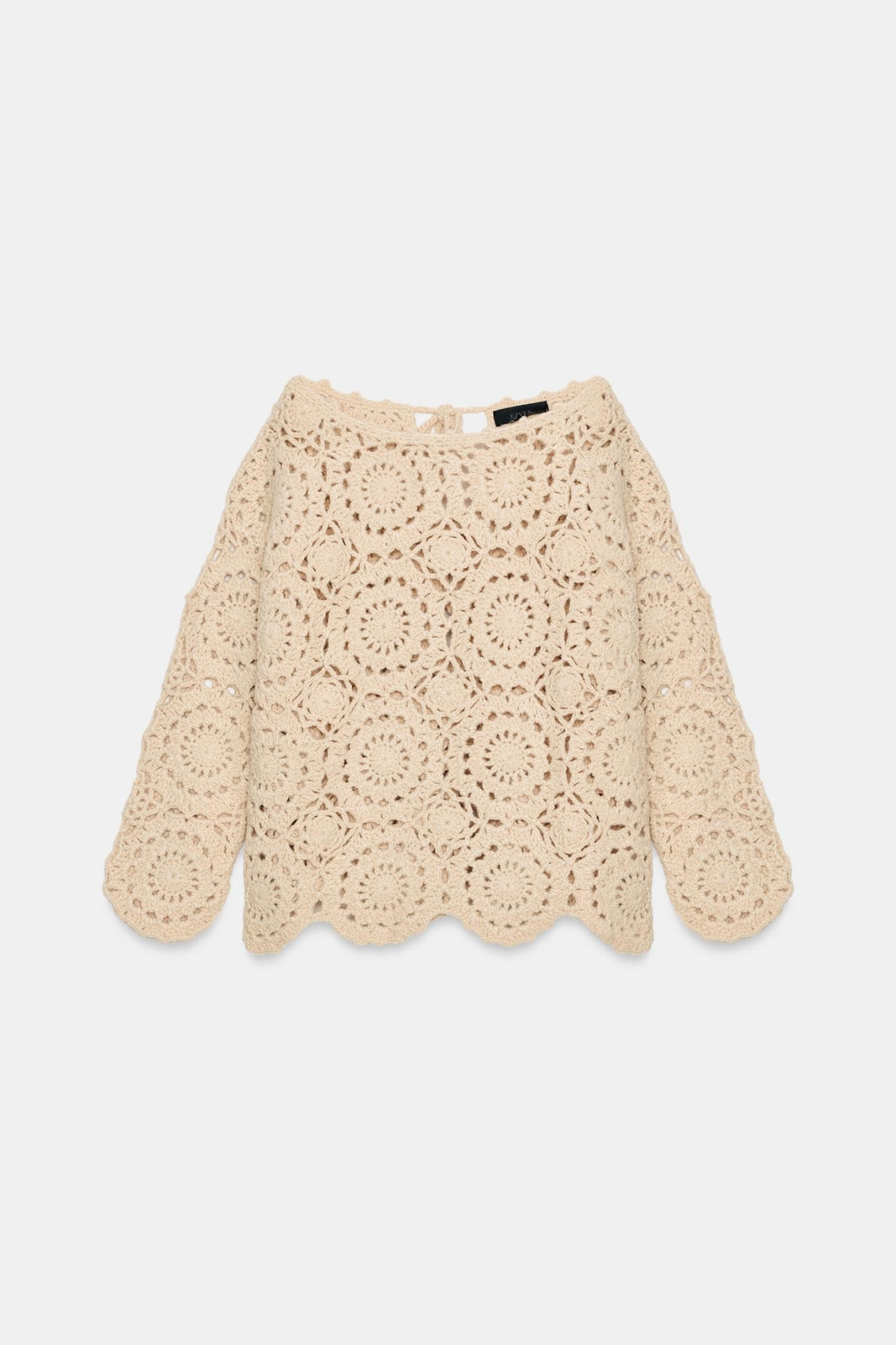 PULL EN MAILLE CROCHET