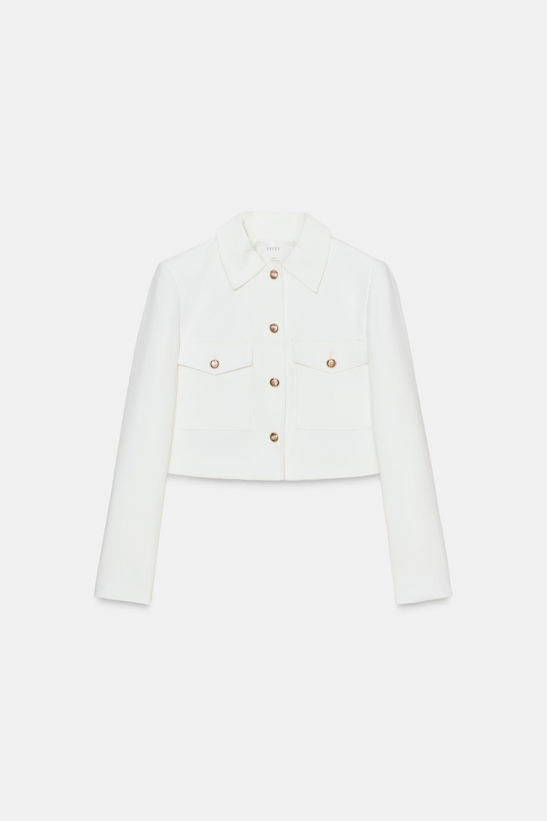 VESTE COURTE À POCHES