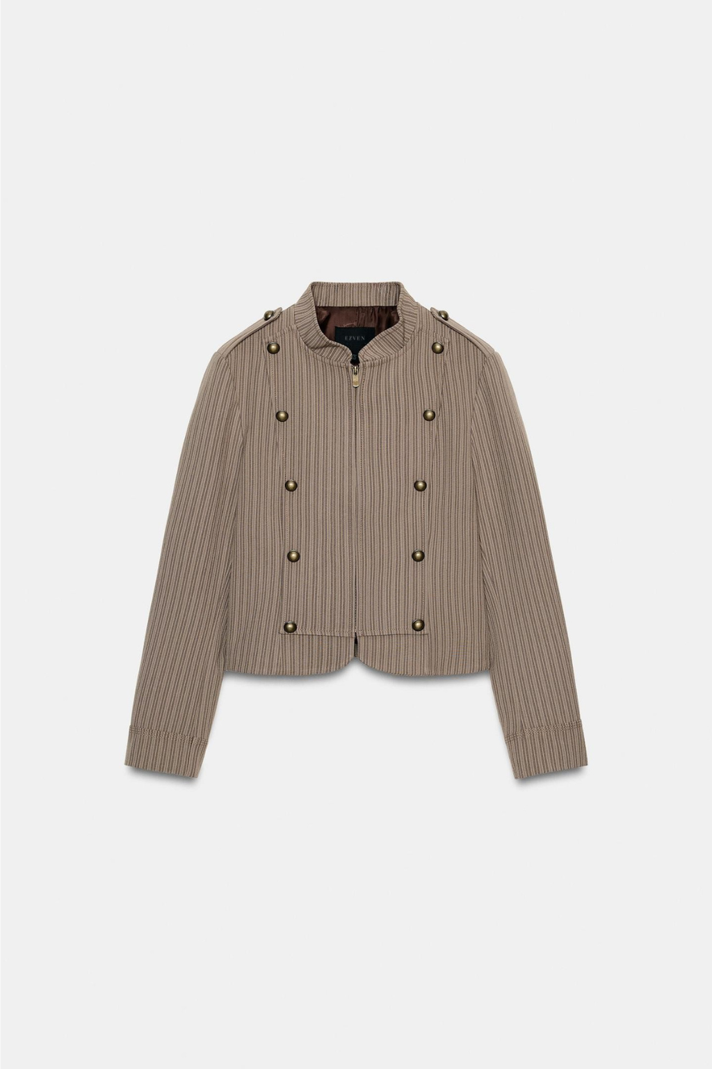 VESTE AJUSTÉE À RAYURES