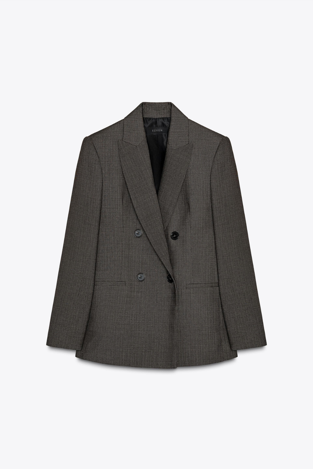 DOPPELREIHIGER BLAZER MIT SCHULTERPOLSTERN