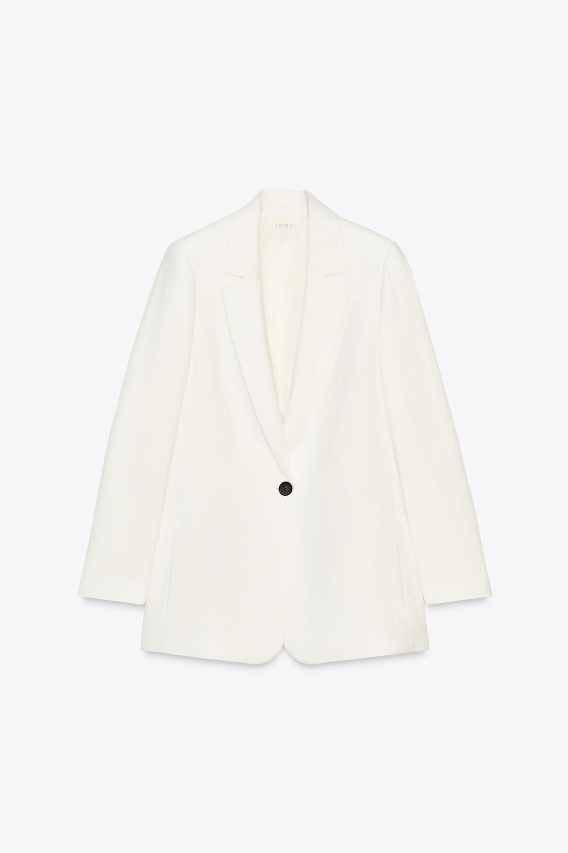 BLAZER STRUKTURIERT IN NATURWEISS