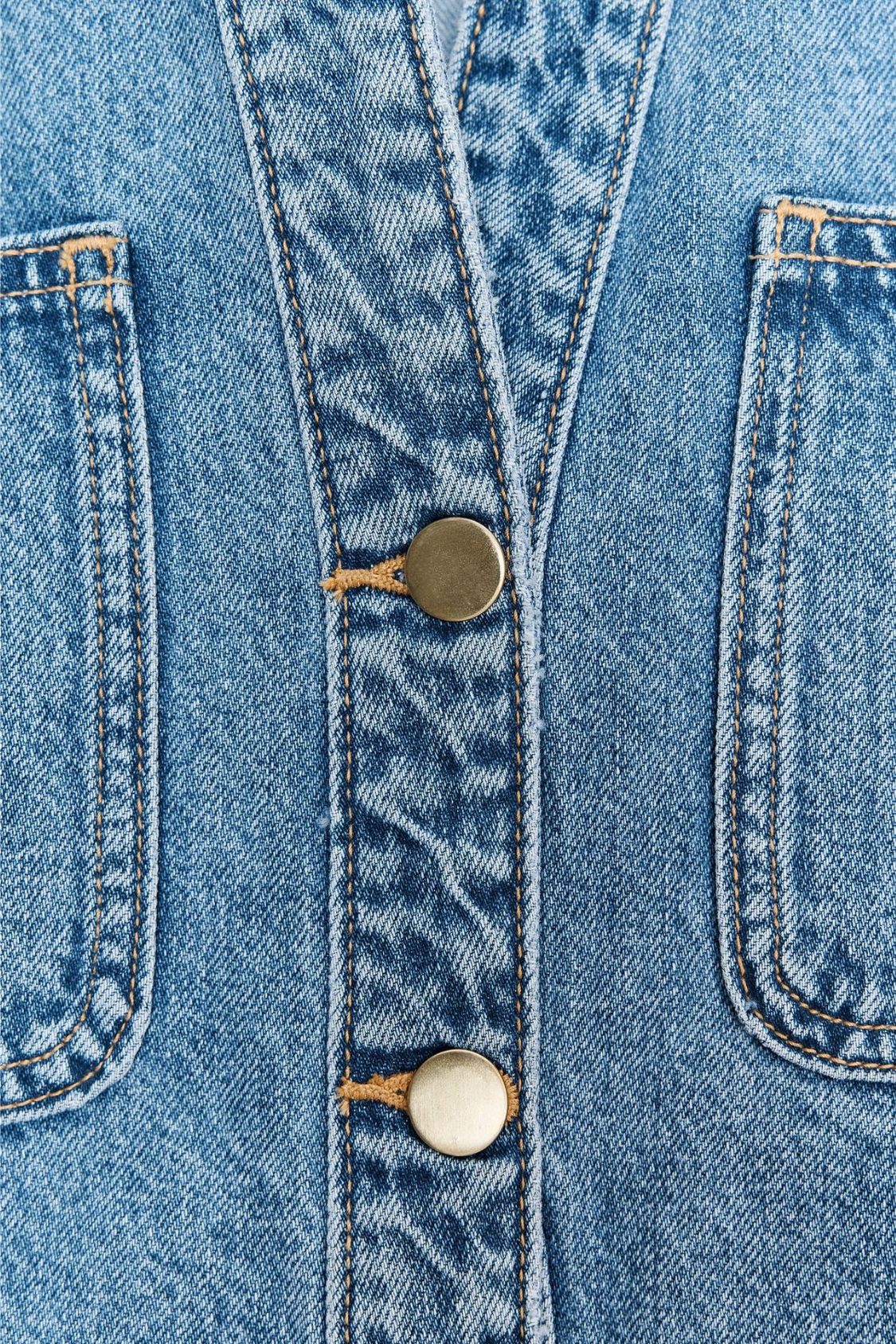 CROPPED-HEMD DENIM LINIE